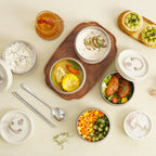 Izolowany wielowarstwowy termiczny lunchbox na gorące posiłki