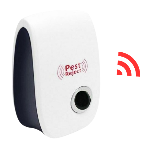 Ultrasonic Pest Repeller with LED Light for Indoor Electronic Rodent and Bug Control - Image 2