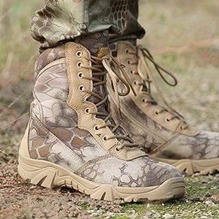 Męskie buty trekkingowe śnieżne z zamkiem na zimowe szlaki