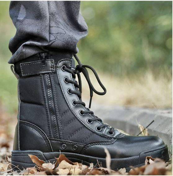 Męskie buty trekkingowe śnieżne z zamkiem na zimowe szlaki