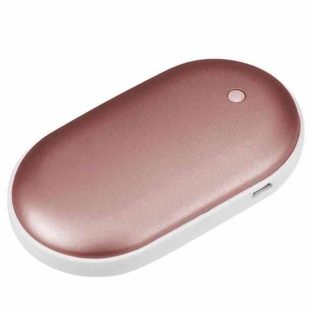 Tragbarer wiederaufladbarer Handwärmer mit Powerbank und schneller Aufheizung