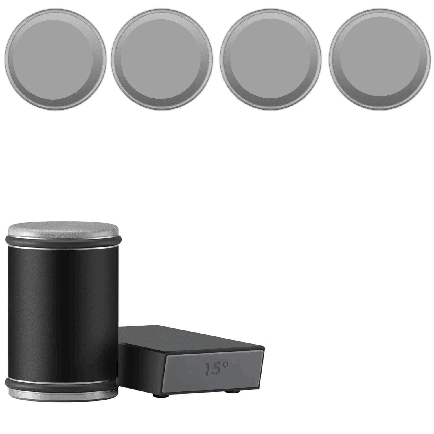 Zaawansowana ostrzałka do noży z rolką i zestawem magnetycznym