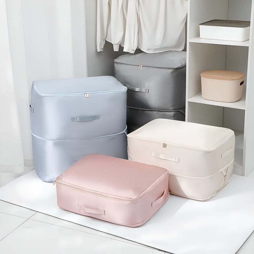 Vacuum Storage Bag with Space Saving Compression for Clothes and Bedding - Image 1