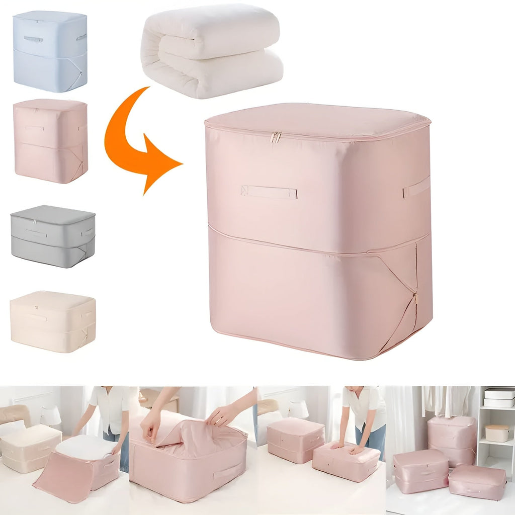 Vacuum Storage Bag with Space Saving Compression for Clothes and Bedding - Image 2