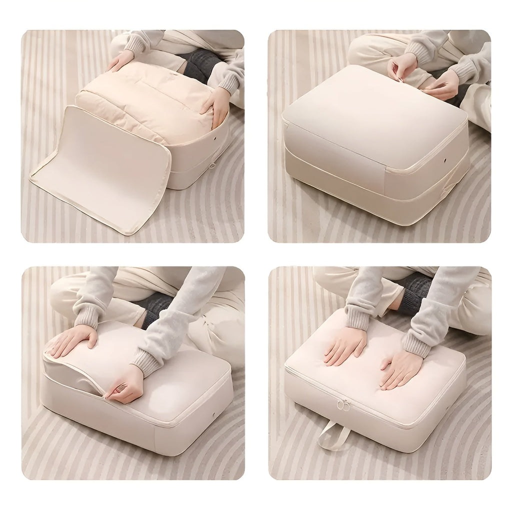 Vacuum Storage Bag with Space Saving Compression for Clothes and Bedding - Image 6