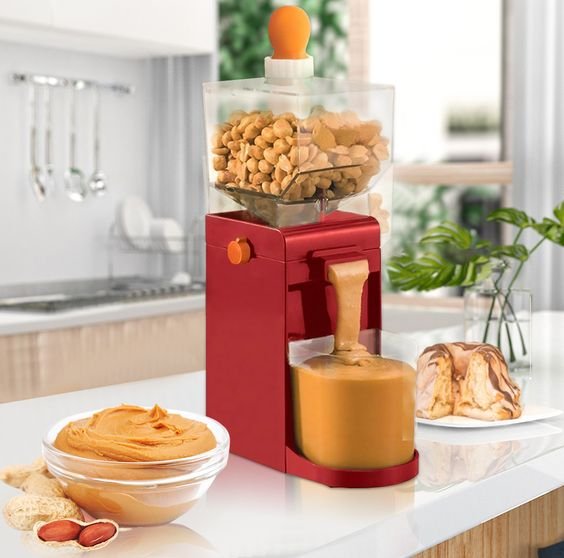 Compact Vintage Peanut Butter Grinder – Electric Table Grinder