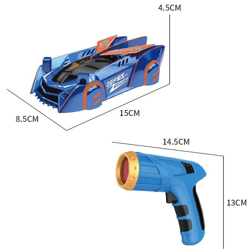Wall Climbing Rc Car with Laser Pointer Remote Control and USB Rechargeable Suction - Image 19