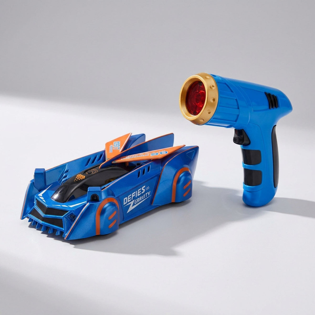Wall Climbing Rc Car with Laser Pointer Remote Control and USB Rechargeable Suction - Image 3