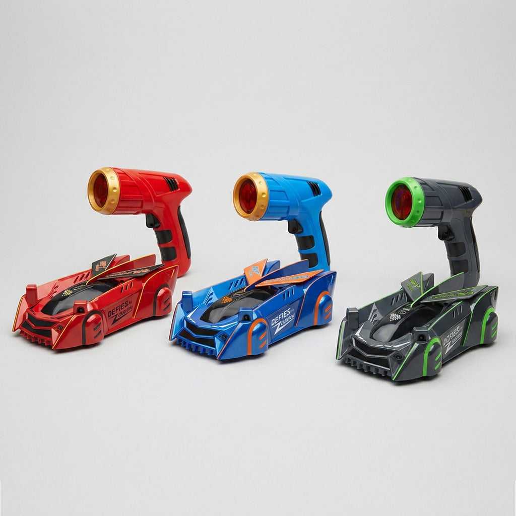 Wall Climbing Rc Car with Laser Pointer Remote Control and USB Rechargeable Suction - Image 6