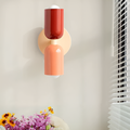 Wall Sconce Lighting with Dual Capsule Shades and Up Down Light - Image 1