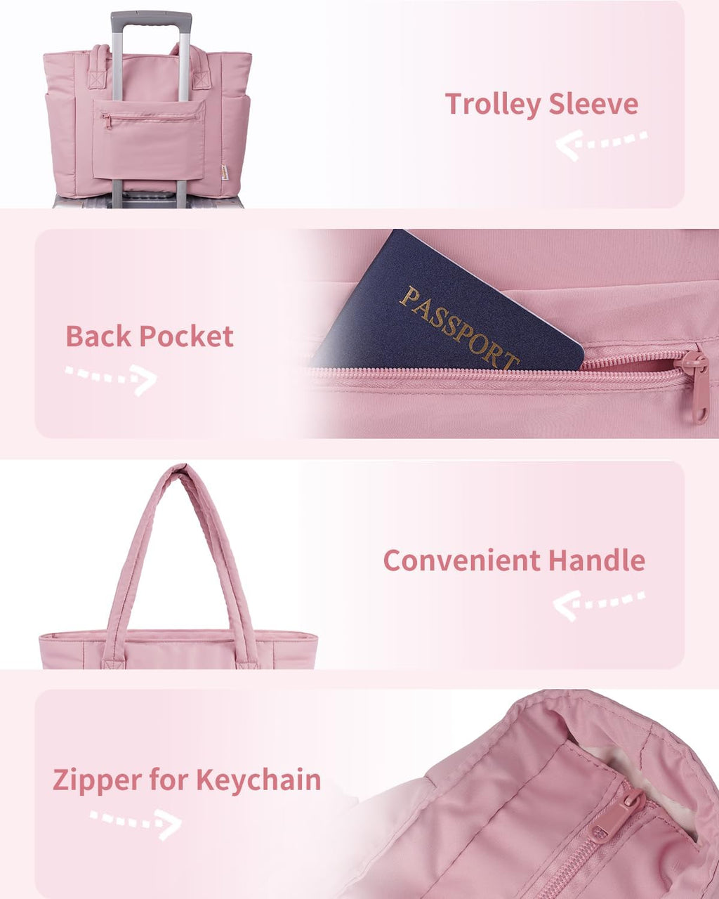 Elegancka tote torba na co dzień z przegrodą na kubek i bezpieczną przegrodą na laptopa