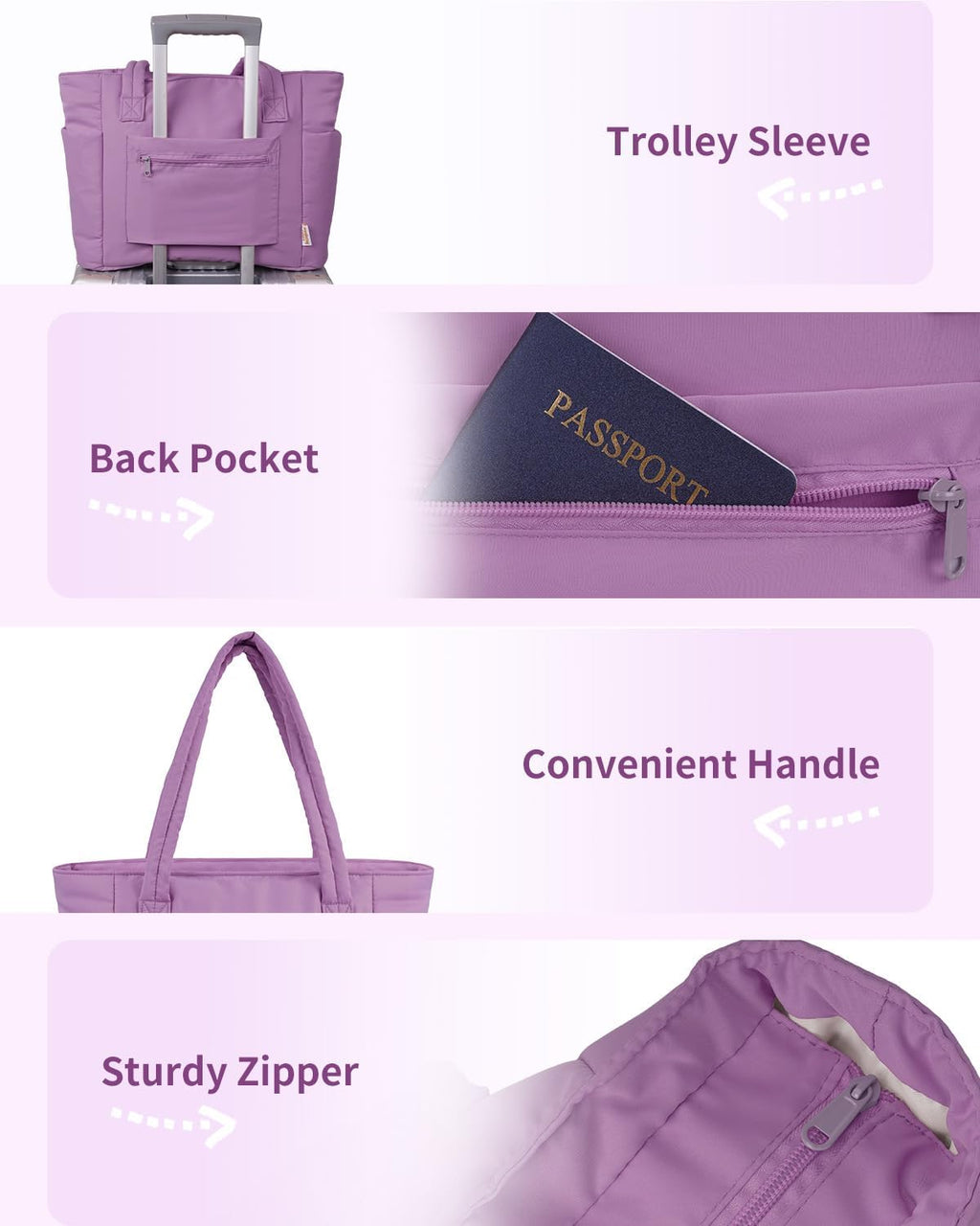 Elegancka tote torba na co dzień z przegrodą na kubek i bezpieczną przegrodą na laptopa