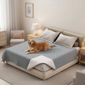 Waterproof Blanket for Bed with Quilted Pet Couch Protector and Non-Slip Backing - Image 1