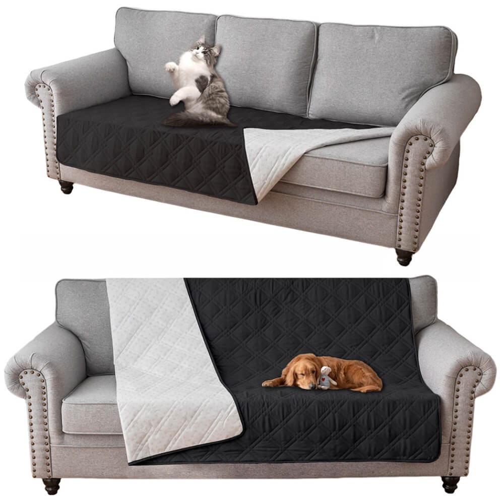 Waterproof Blanket for Bed with Quilted Pet Couch Protector and Non-Slip Backing - Image 5