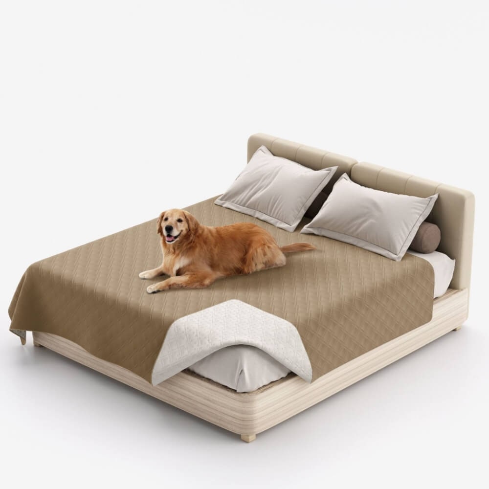 Waterproof Blanket for Bed with Quilted Pet Couch Protector and Non-Slip Backing - Image 7