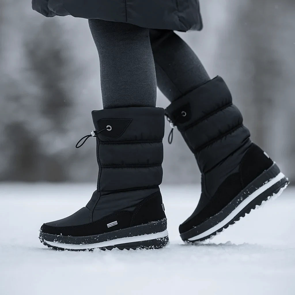 Waterproof Insulated with Side Zipper and Faux Fur Lining - Image 1