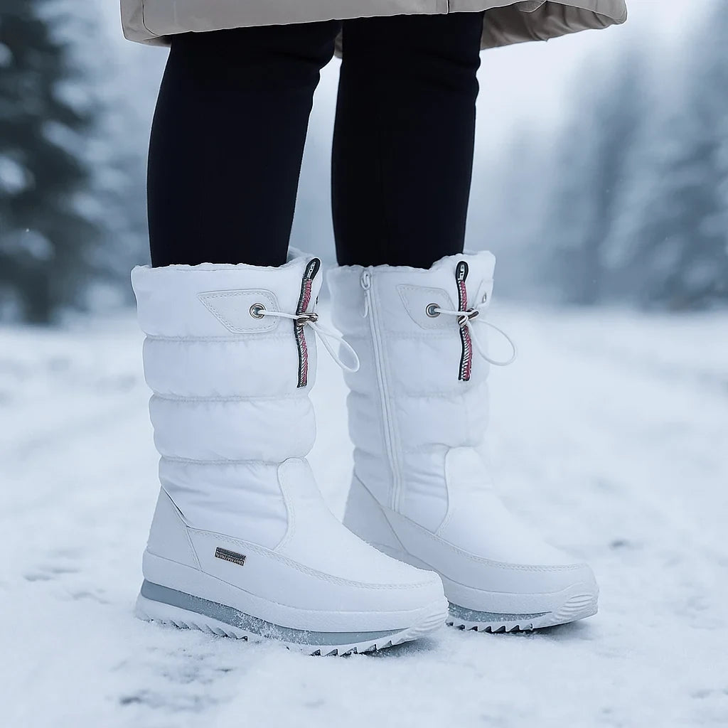 Waterproof Insulated with Side Zipper and Faux Fur Lining - Image 2
