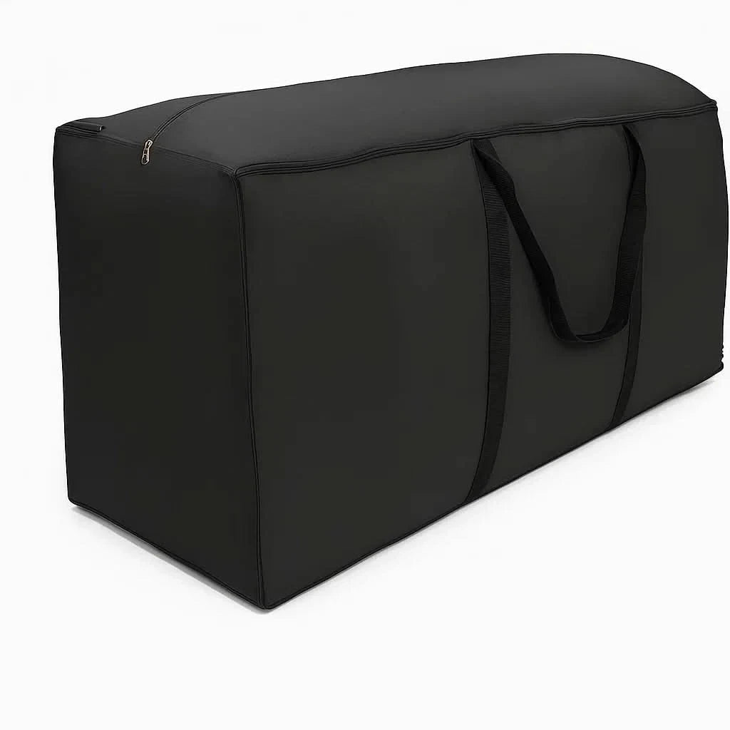 Waterproof Outdoor Cushion Storage Bag with Zipper and Handles for Patio Furniture - Image 4