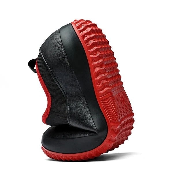 Waterproof Slip on Garden Shoes with Flexible Non-Slip Sole and Molded Rubber Upper - Image 4