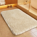 Tapis de salle de bains doux et confortable, antidérapant