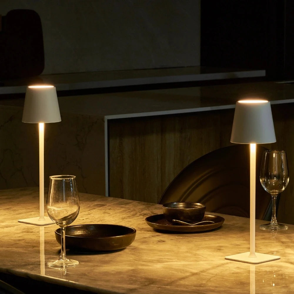 Nowoczesna Regulowana Dotykowa Lampa Stołowa