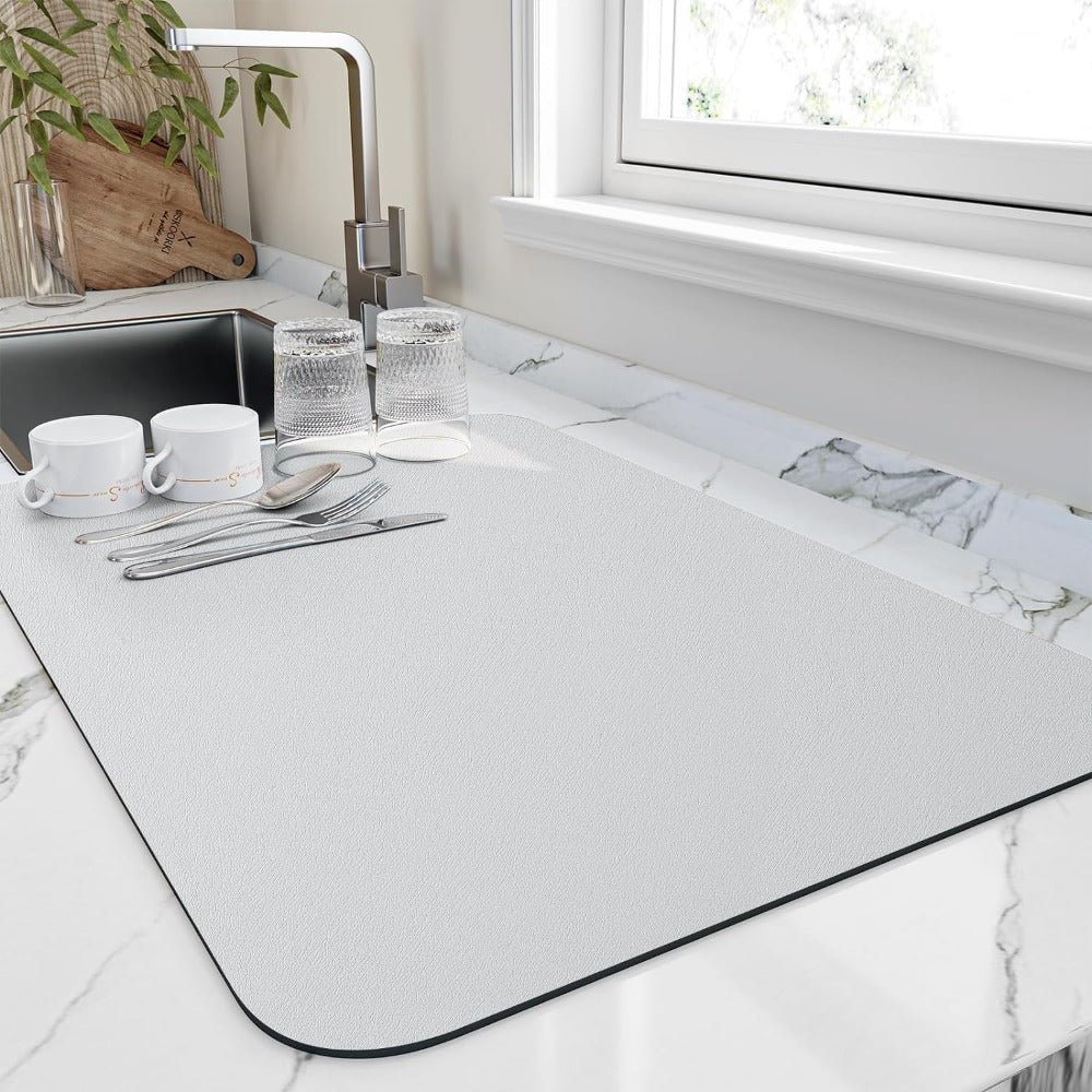 Tappetino da cucina elastico e super assorbente per stoviglie