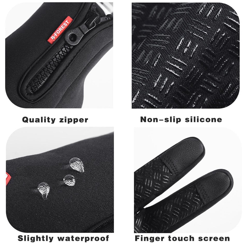 Beheizbare Winter-Touch-Handschuhe für Outdoor-Radfahren