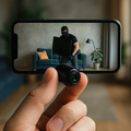 Wireless Mini Security Camera with 1080p Night Vision and Remote WIFI Viewing - Image 1