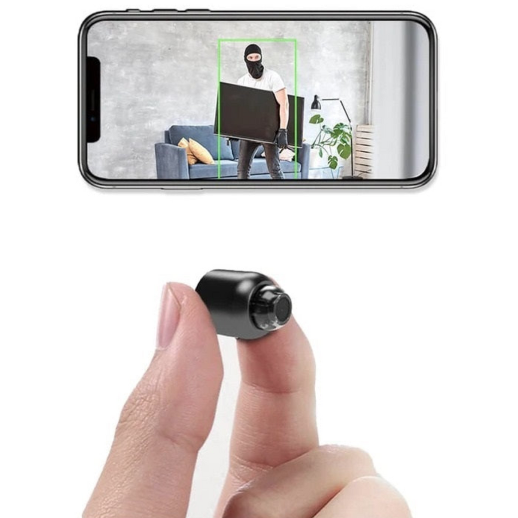 Wireless Mini Security Camera with 1080p Night Vision and Remote WIFI Viewing - Image 2