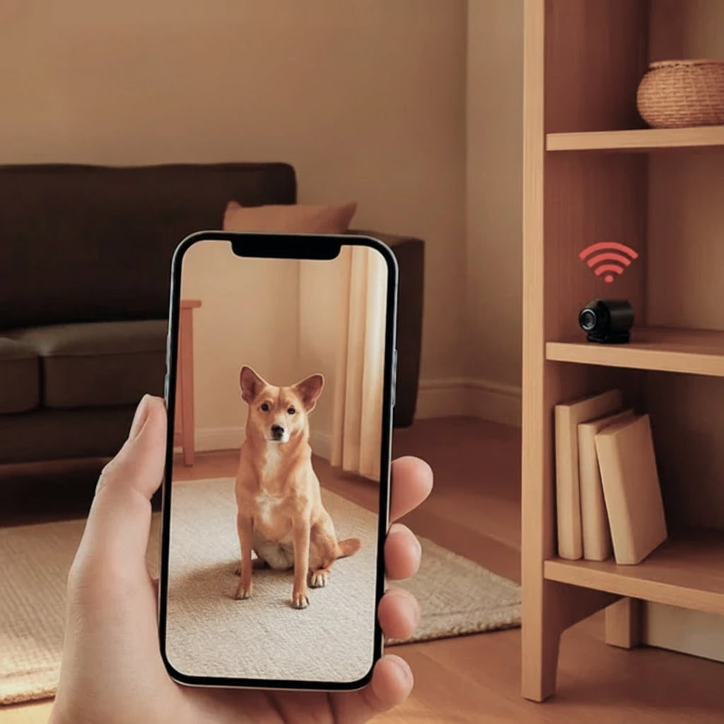 Wireless Mini Security Camera with 1080p Night Vision and Remote WIFI Viewing - Image 5
