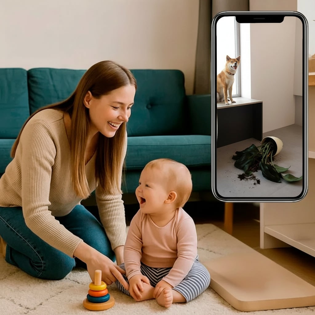 Wireless Mini Security Camera with 1080p Night Vision and Remote WIFI Viewing - Image 6