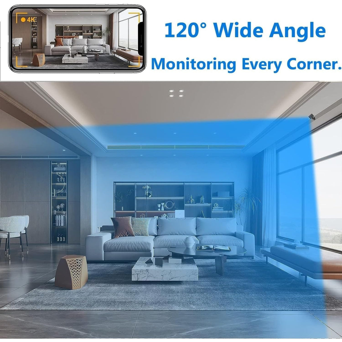 Wireless Mini Security Camera with Night Vision and Motion Detection - Image 2