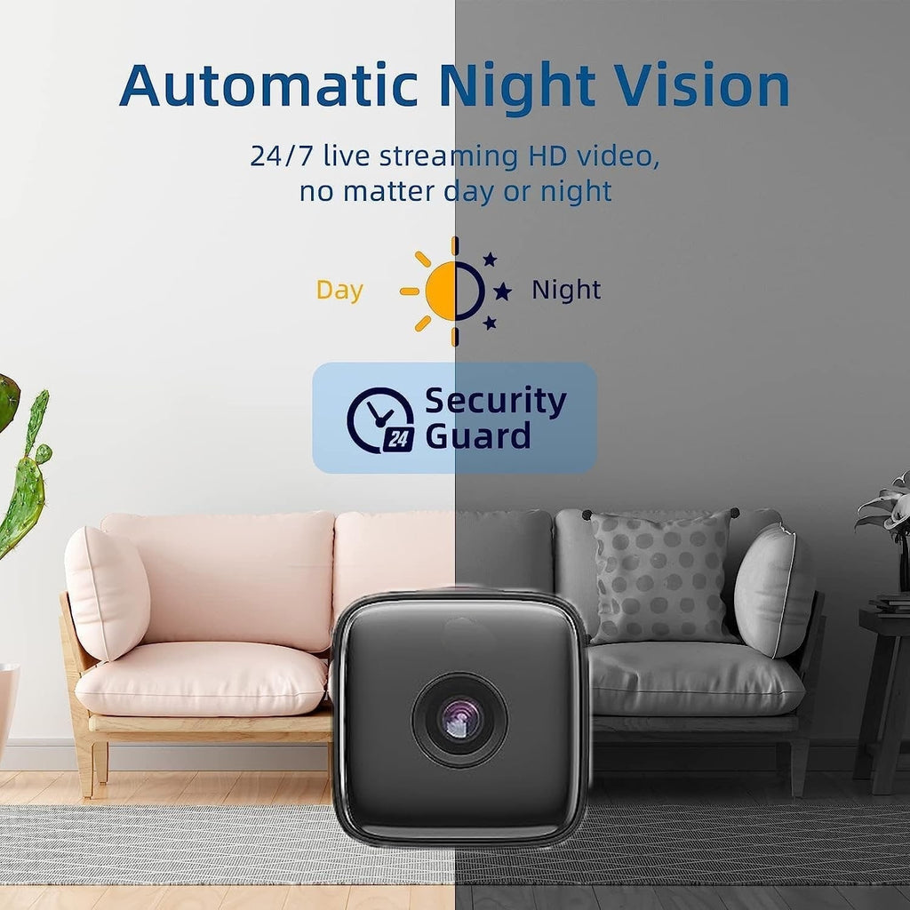 Wireless Mini Security Camera with Night Vision and Motion Detection - Image 3