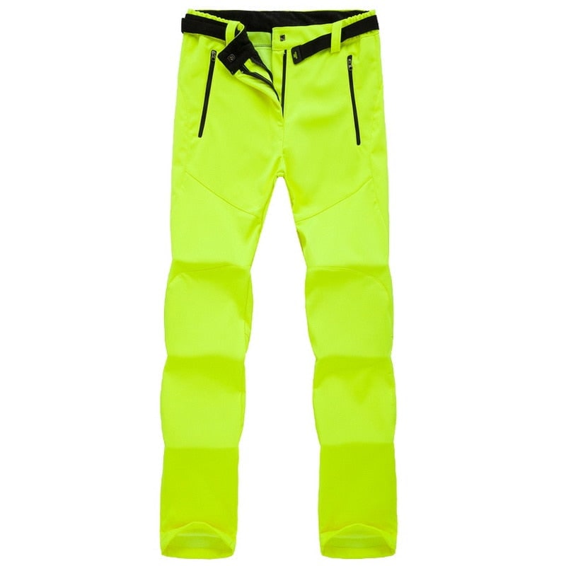 Women's Hiking Pants with Fleece Lining and Softshell for Trekking Climbing Outdoor Adventures - Image 10