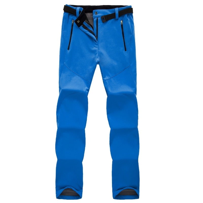 Women's Hiking Pants with Fleece Lining and Softshell for Trekking Climbing Outdoor Adventures - Image 15