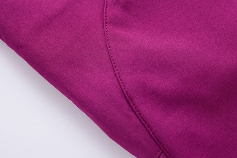 Women's Hiking Pants with Fleece Lining and Softshell for Trekking Climbing Outdoor Adventures - Image 3