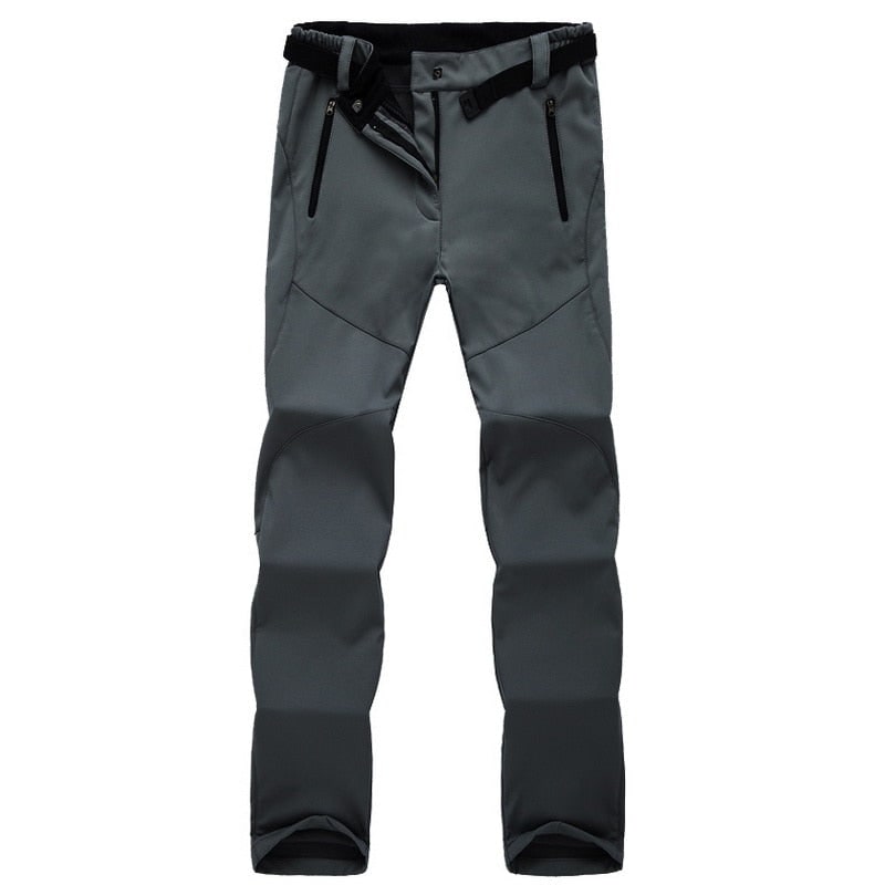 Women's Hiking Pants with Fleece Lining and Softshell for Trekking Climbing Outdoor Adventures - Image 8
