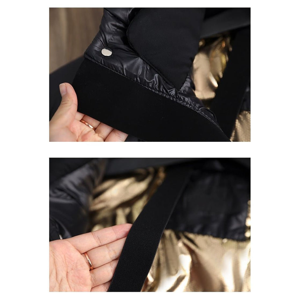 Women's Long Puffer Coat with Hood and Water-Resistant Shell Quilted Winter Jacket - Image 11