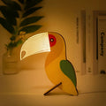 Lampe de chevet décorative en bois pour enfants