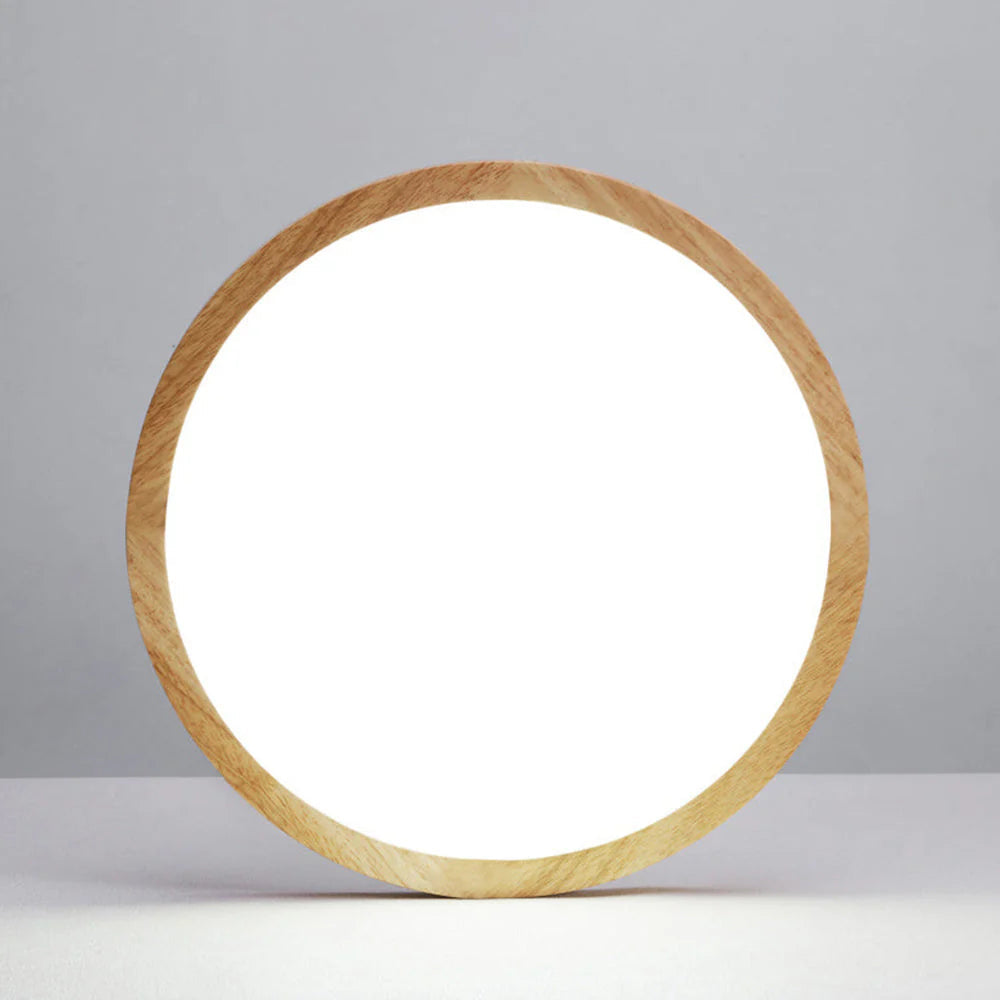 Stylowa Okrągła Lampa Sufitowa Flush Mount Nowoczesna – Minimalistyczny styl japoński