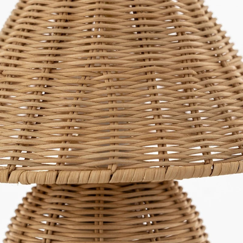 The Woven Bamboo Table Lamp