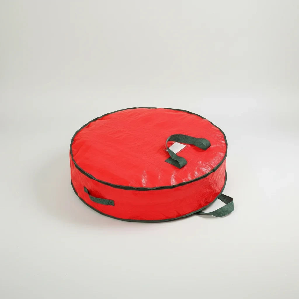 Xmas Tree Storage Bag with Dual Zipper Handles and Water-Resistant Fabric for Wreaths - Image 3