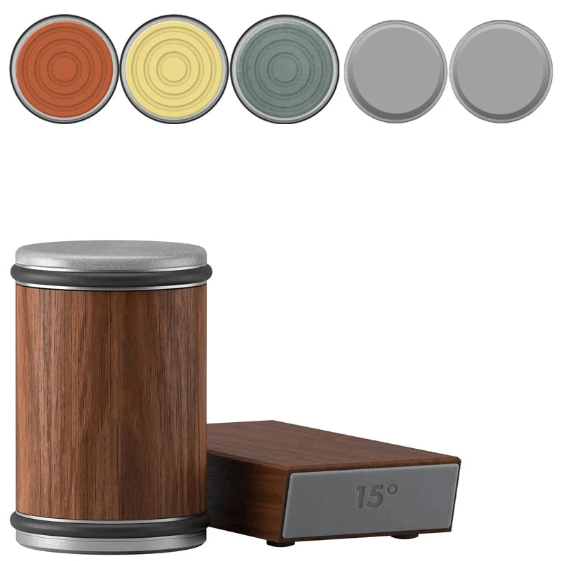 Zaawansowana ostrzałka do noży z rolką i zestawem magnetycznym