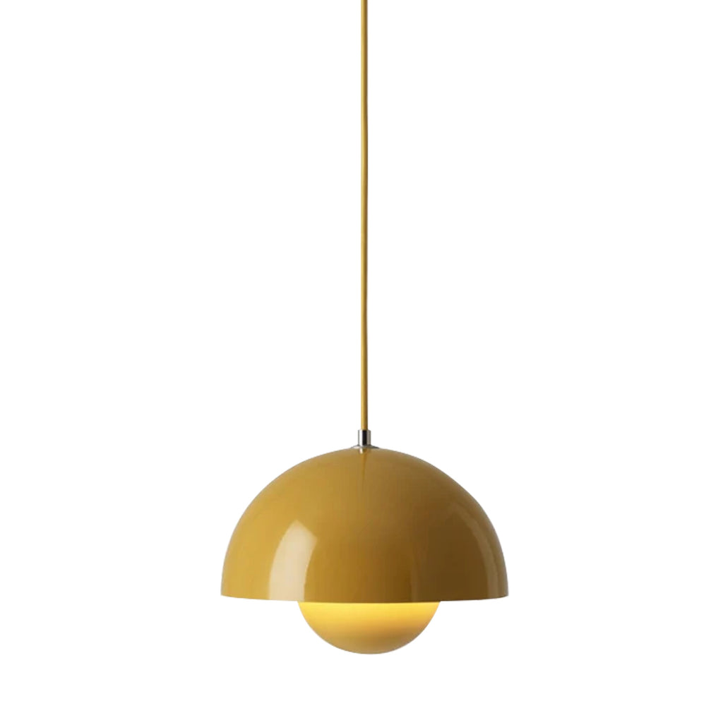 Pendant lamp with warm light for stylish interiors