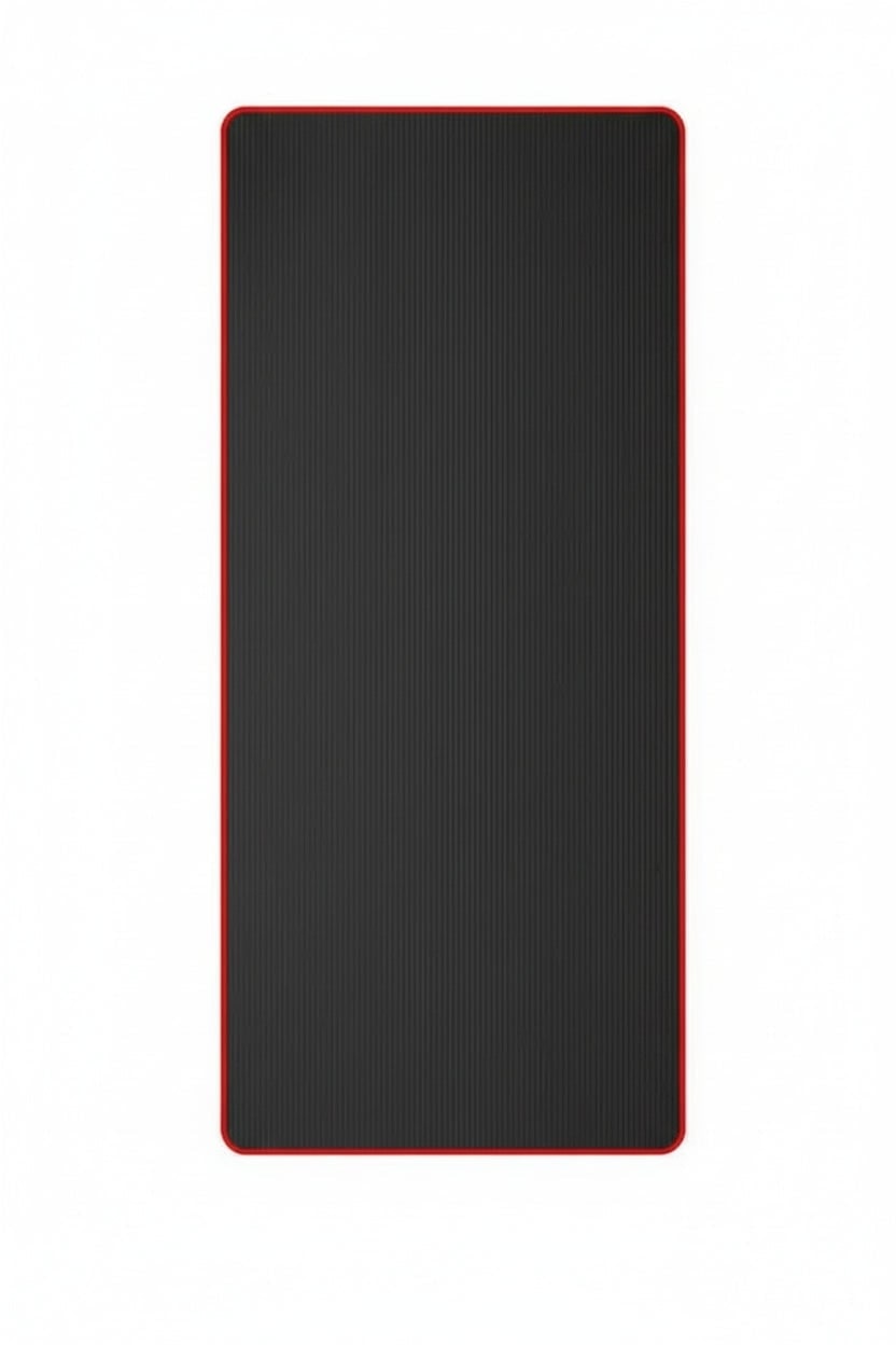 Yoga Mat with 10mm Thick Foam Cushioning Non-Slip Surface and Fabric-Bound Edges - Image 7