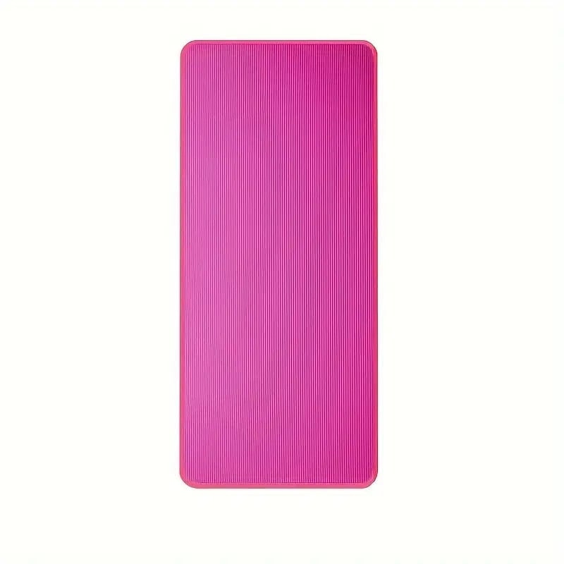 Yoga Mat with 10mm Thick Foam Cushioning Non-Slip Surface and Fabric-Bound Edges - Image 9